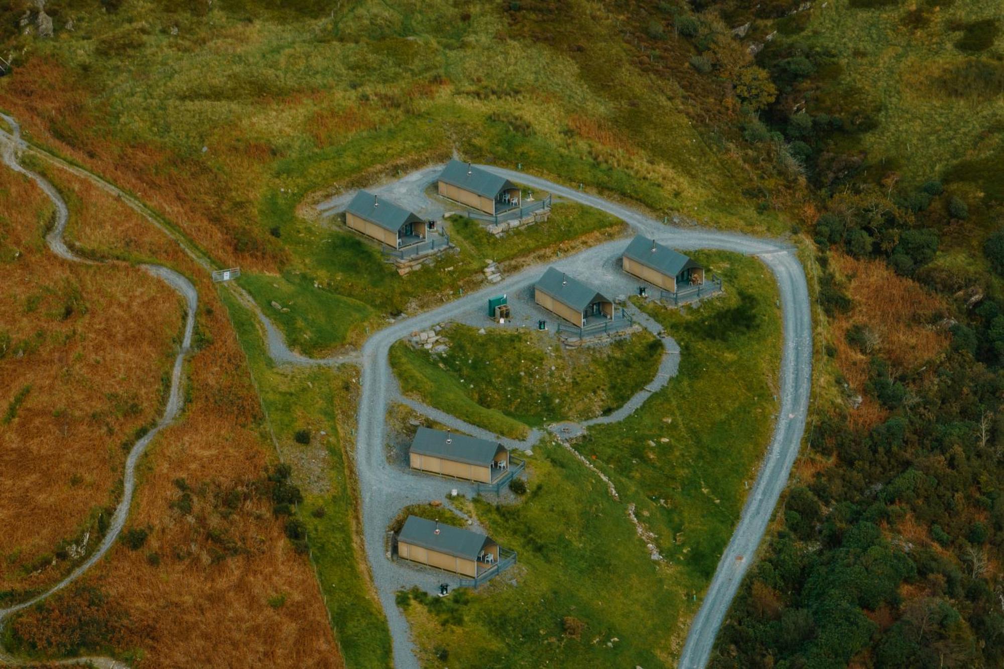 Llechwedd Glamping Hotel Blaenau Ffestiniog Exterior foto